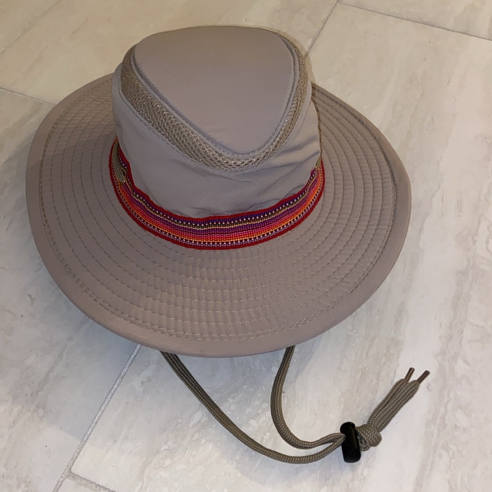NWOT-Conner Handmade Hats Tarpon Springs Recycled Floating Sailing Hat-Tan/Olive